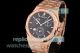 BLS Super Replica Audemars Piguet Royal Oak Rose Gold Black Dial Dual Time Watch (2)_th.jpg